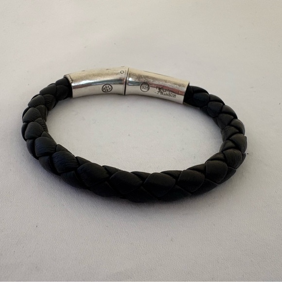 John Hardy Bamboo Collection Leather Bracelet - Picture 2 of 8